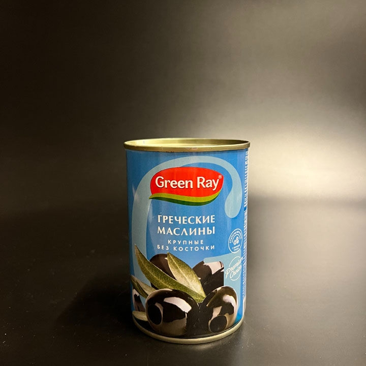 Маслины Грин Рэй гигант б/к 425мл.ж/б