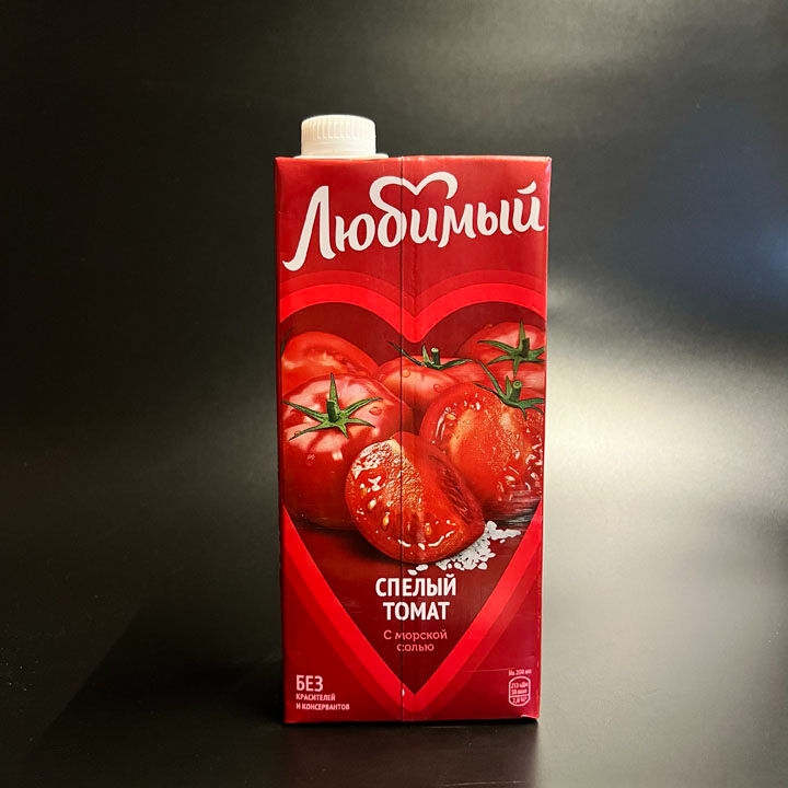 Нектар Любимый томатный с солью 0,95л.