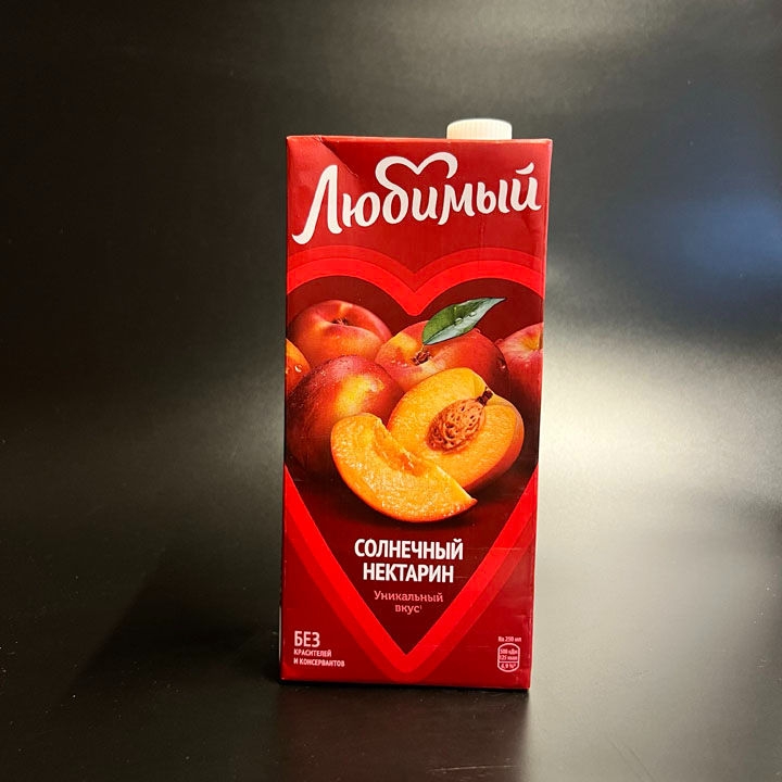 Нектар Любимый сочный нектарин 0,95л.