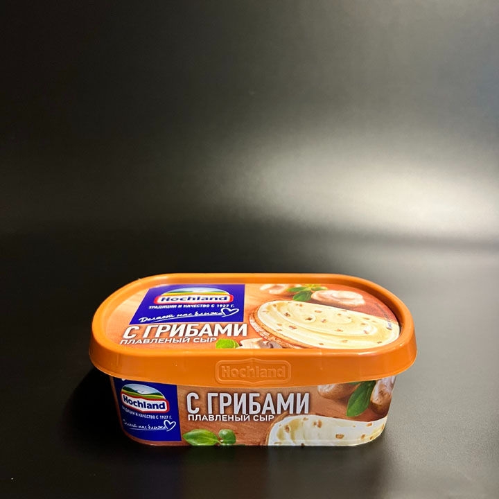 Сыр Творожный с лесными грибами 140г Хохланд