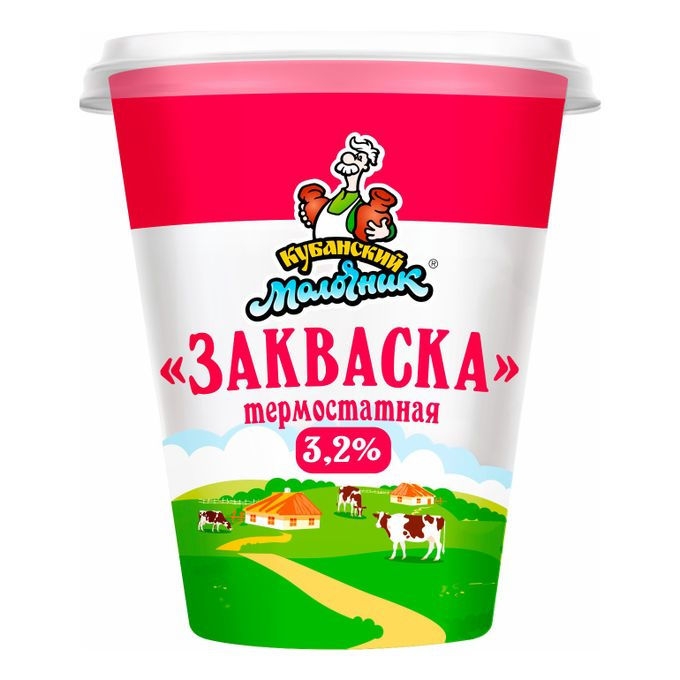 Продукт к/м Премиум Закваска 3,2% ст. 260г.Куб.Мол