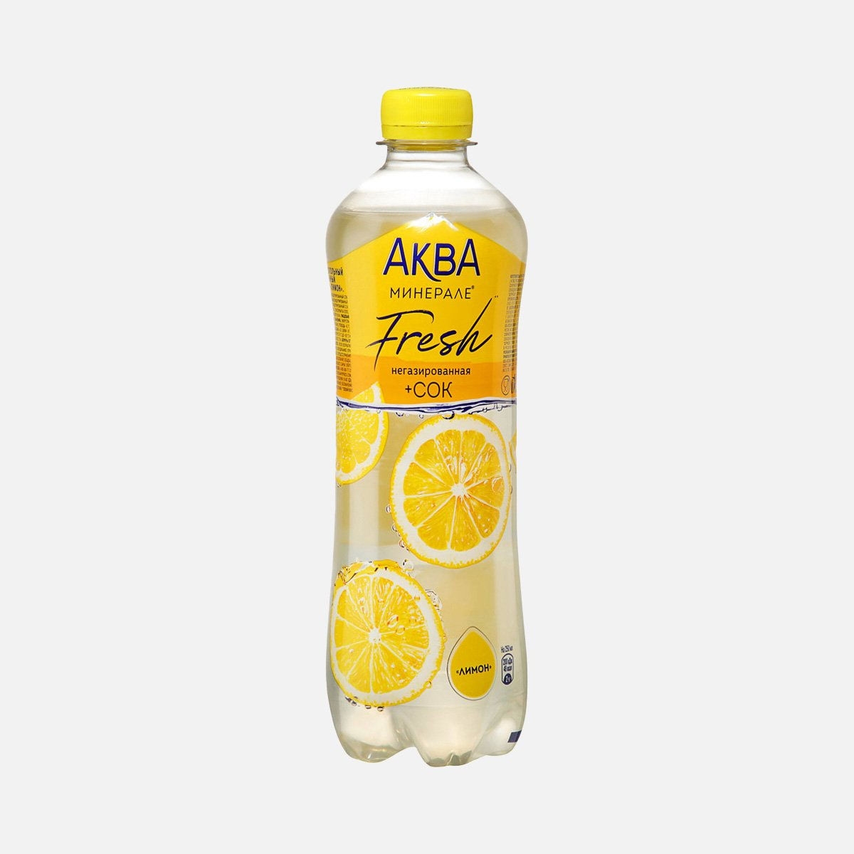 Вода Аква Минерале лимон 0,5л. б/г 