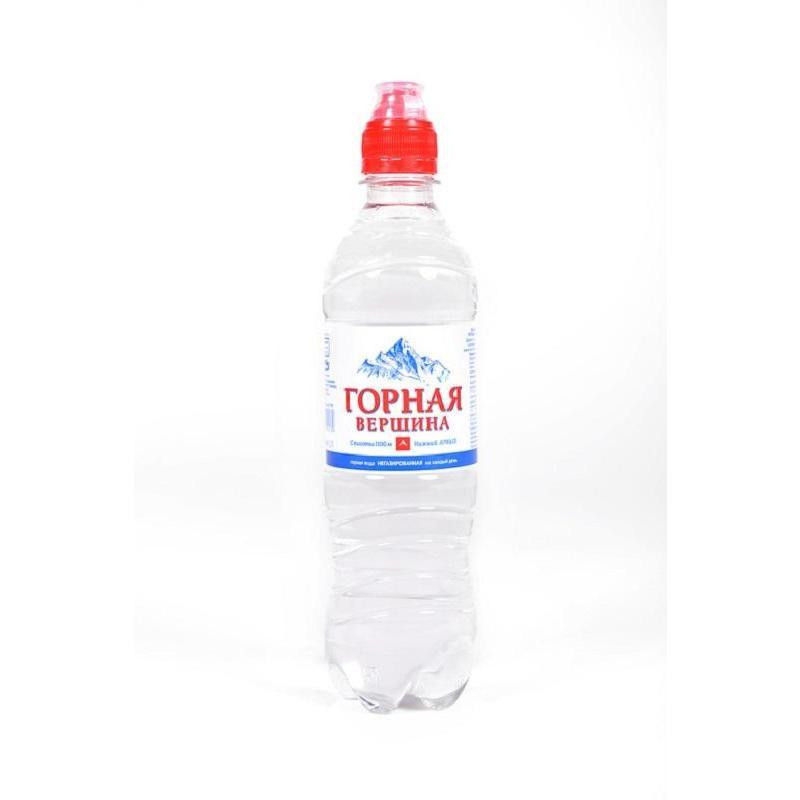 Вода Горная вершина газ 0,5л