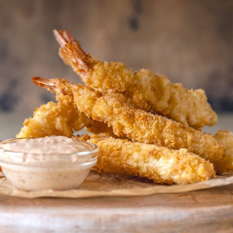 Креветки в панировке 100гр