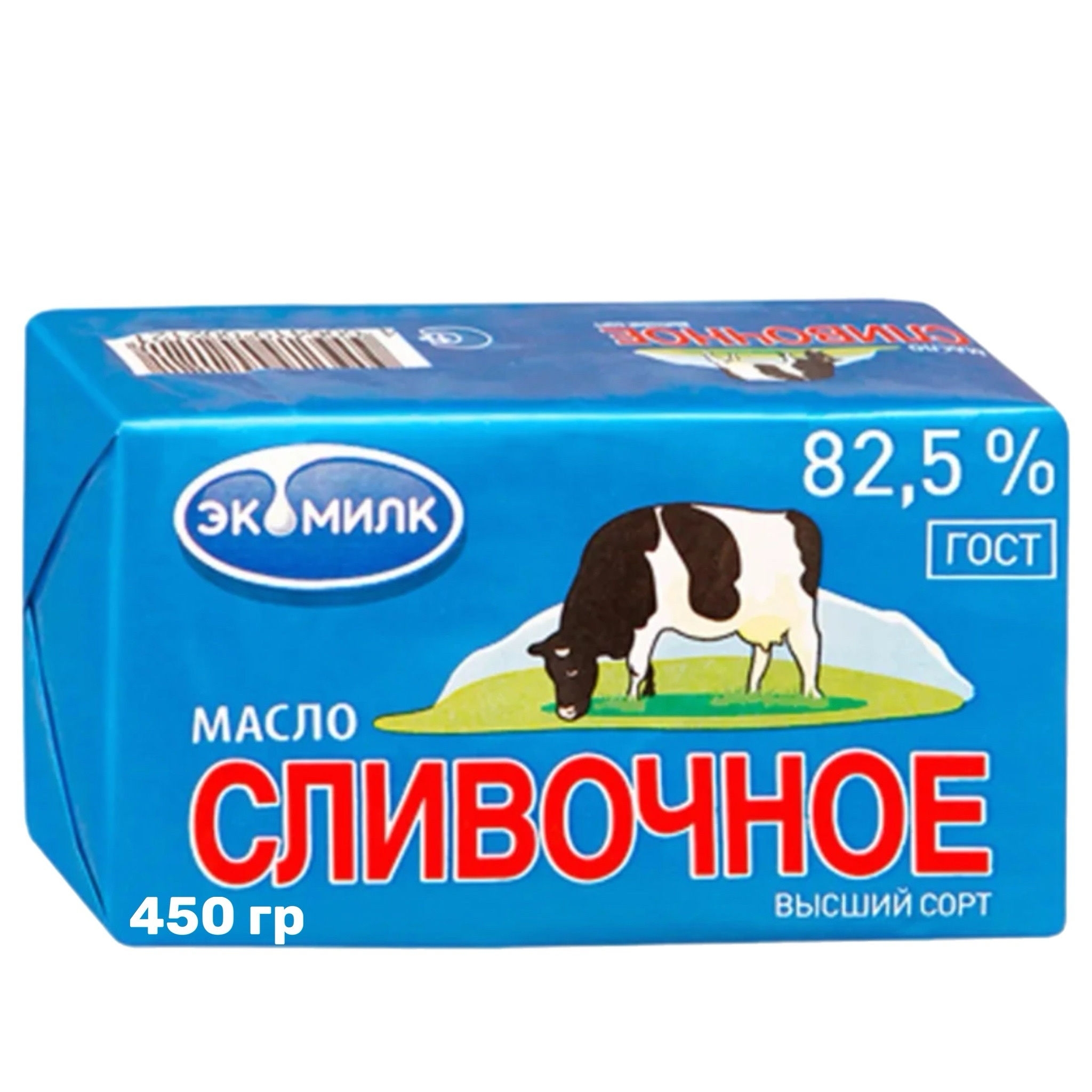 Масло Слив Экомилк Ромб 82,5% 160гр Экомилк
