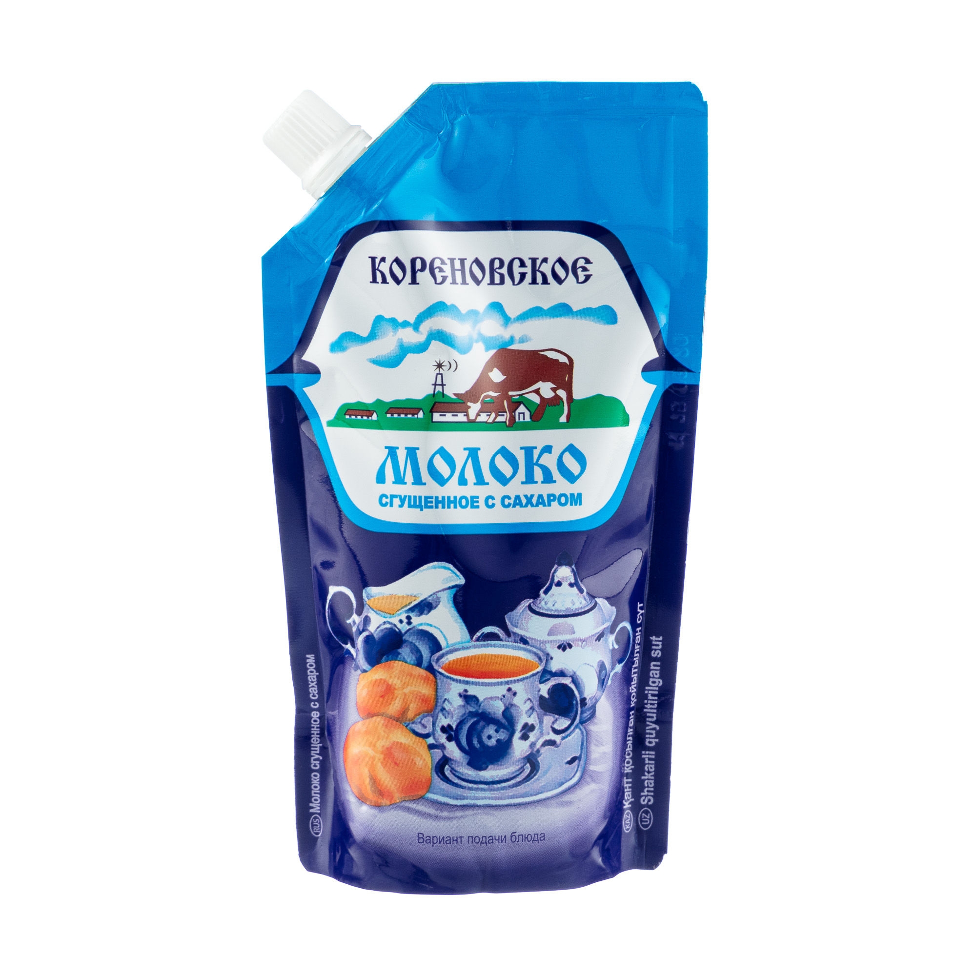 Молоко сгущеное с сахаром 0,2% 270г.д/пакКМКК