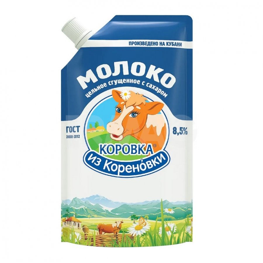 Молоко цел. сгущ.с сахаром мдж 8,5% д/п 650г КМКК