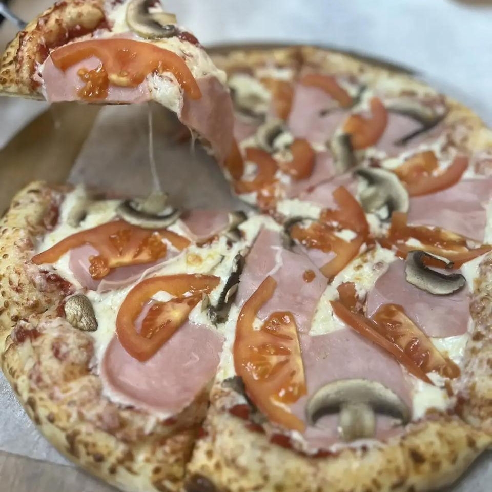 Пицца Ветчина с грибами 33см