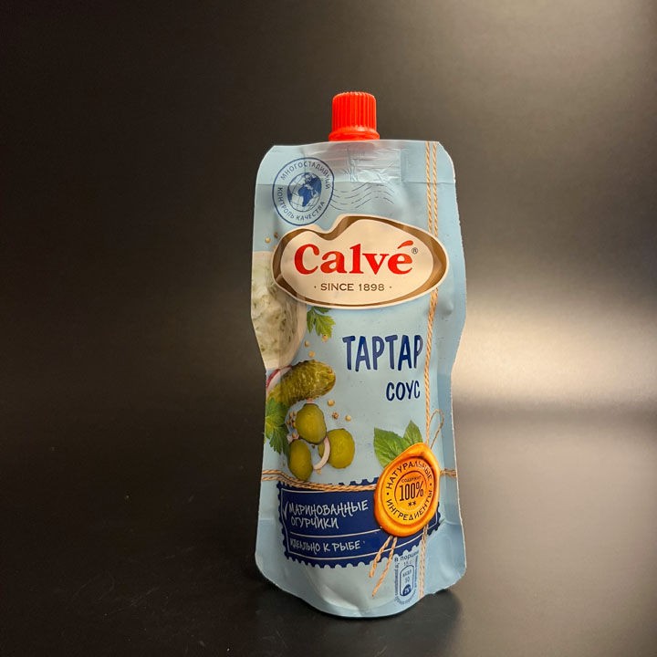 Соус Кальве  Тартар 230г. д/п