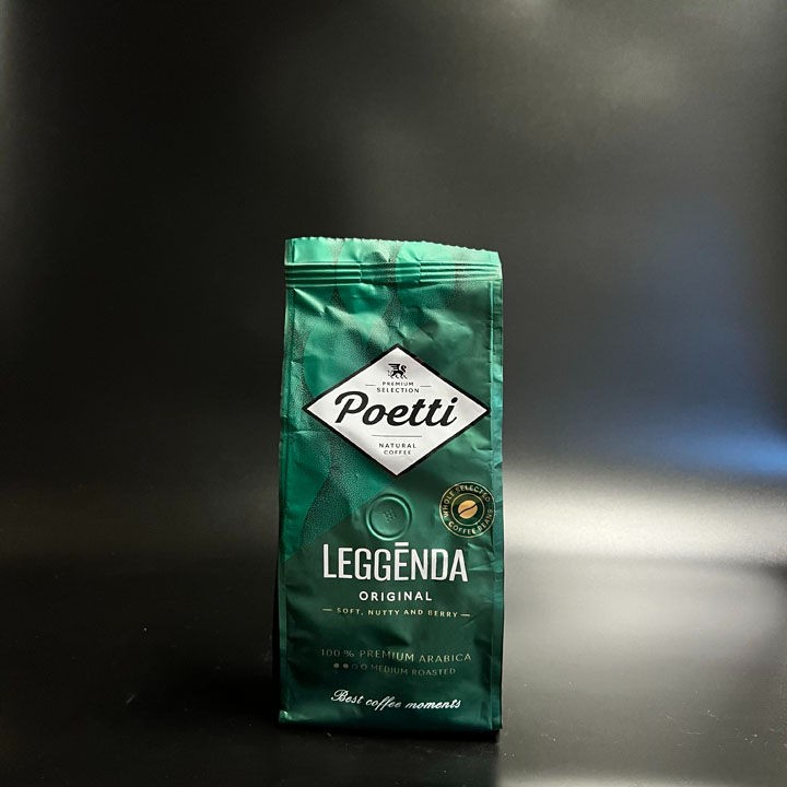 Кофе Poetti Leggenda original 250г. зерно