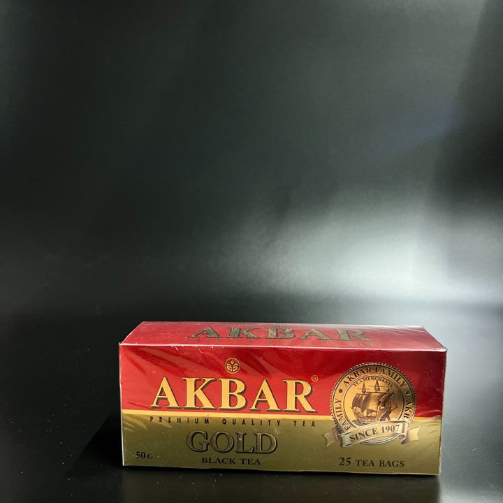 Чай Акбар (25пак) золотой