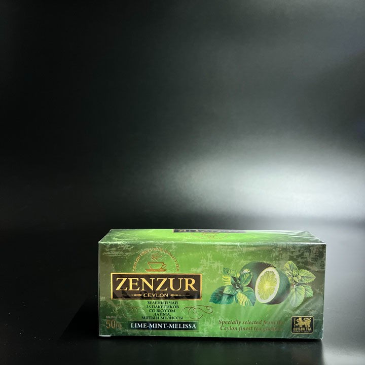 Чай ZENZUR 25пак.зел.мелиса мята