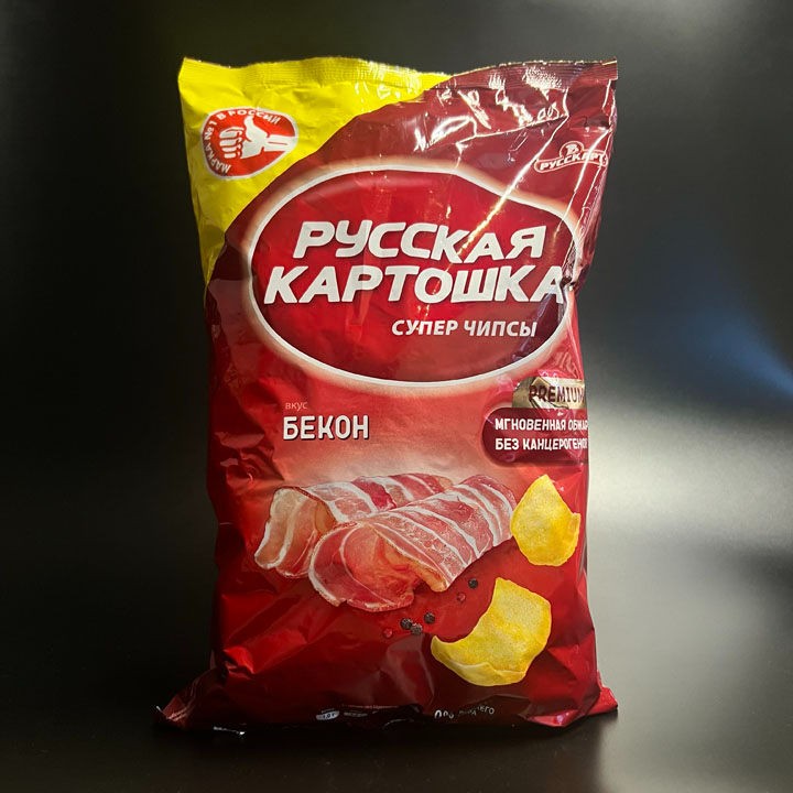 Чипсы Русская картошка бекон