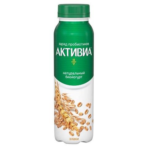 Биойогурт 1,6% 260гр АКТИБИО Злаки