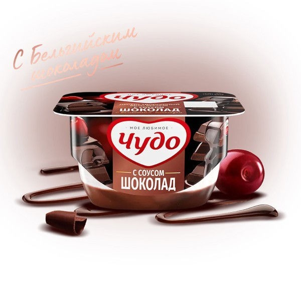 Десерт творож 4,2% вишня/шоколад 100г