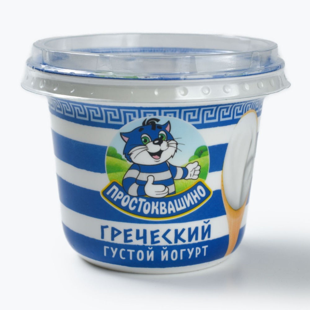 Йогурт Греческий 2% 235гр Простоквашино