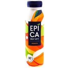 Йогурт пит Эпика 2,5% 260г гранат/апельс