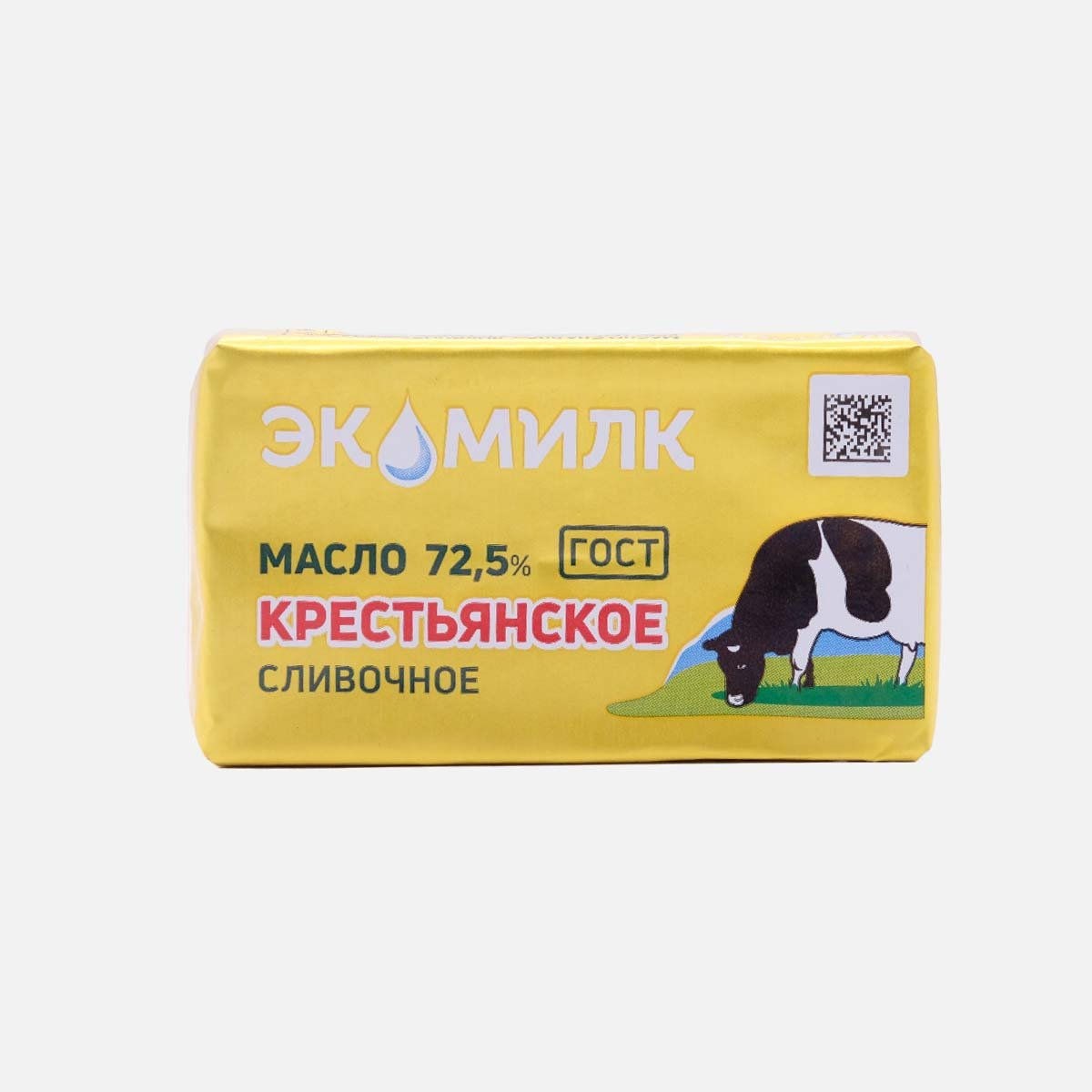 Масло Слив Экомилк Ромб 72,5% 160гр Экомилк
