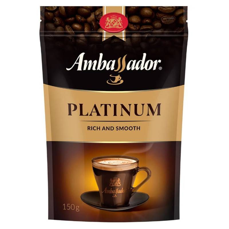 Кофе Амбассадор Платинум 150г. м/у