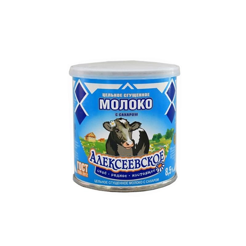 Молоко цел. сгущ. с сах. 8,5% Алексеевское 380гр